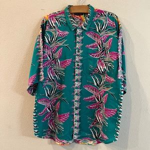 Vintage Generra Collection Tropical Short Sleeve Shirt